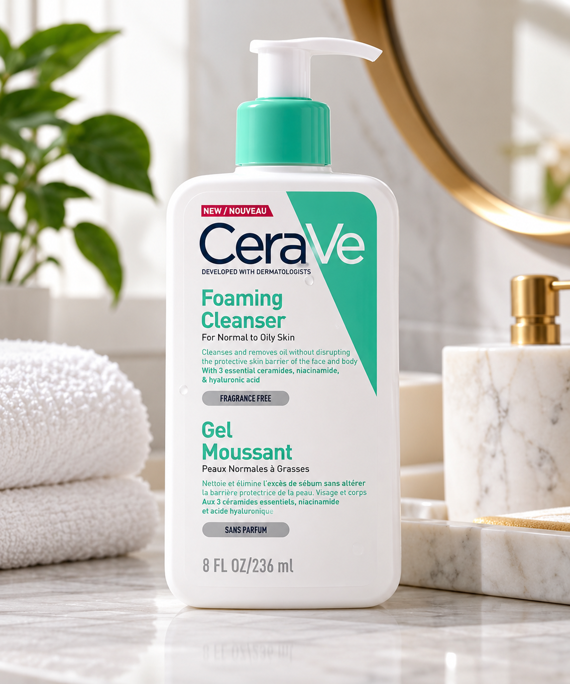 CeraVe foaming cleanser