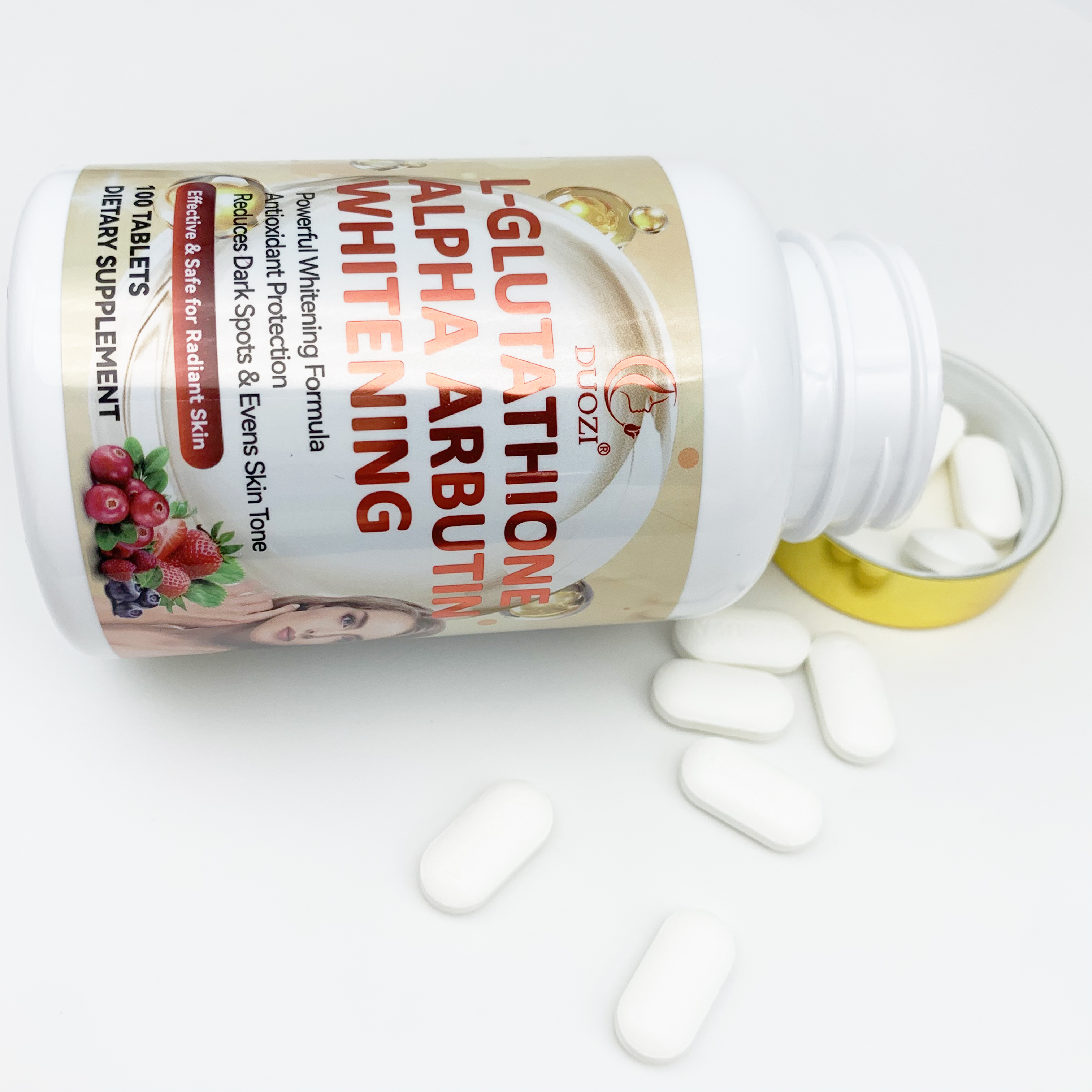 Duozi L Glutathione+ Alpha Arbutin Whitenin Tablets
