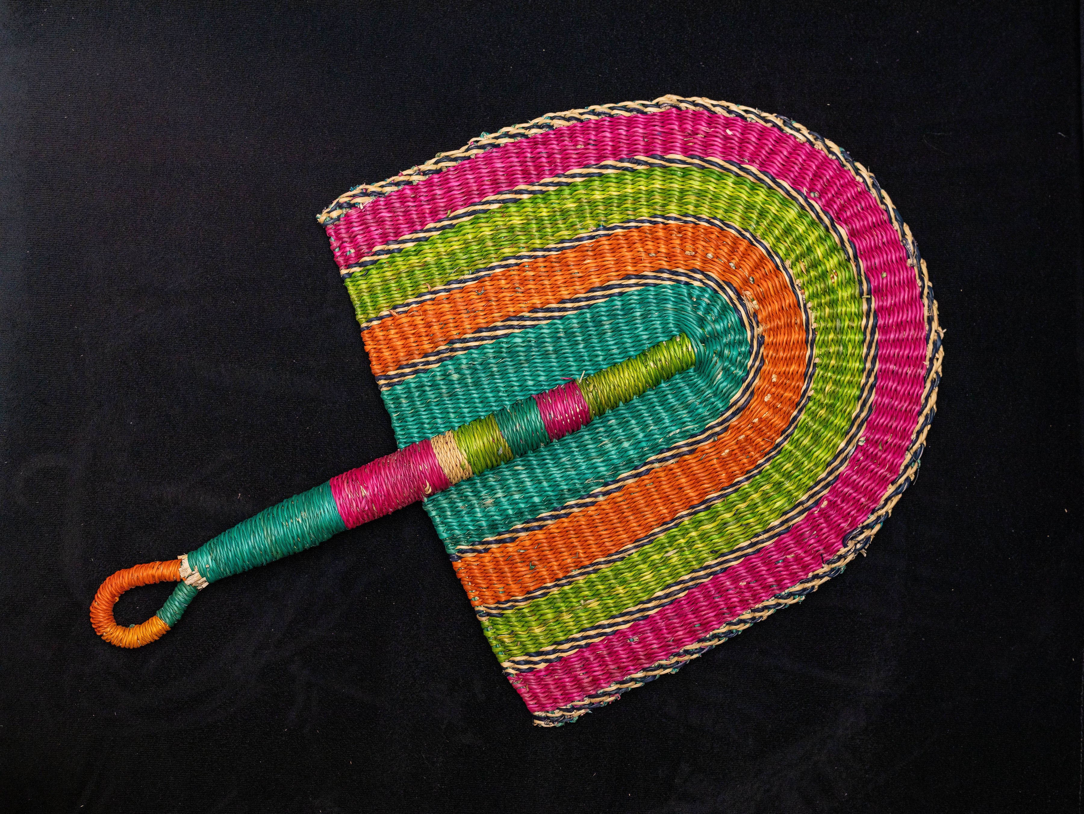 African Hand-made Wall Decor and hand-fan