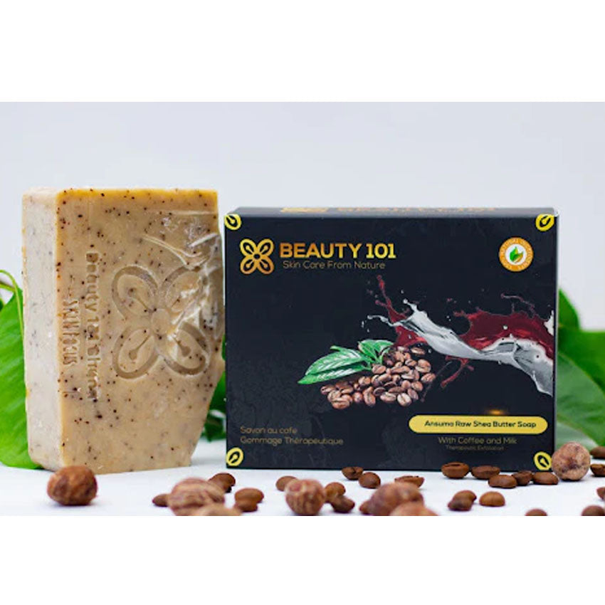 Ansuma – Shea Butter Soap with Coffee and Goat Milk