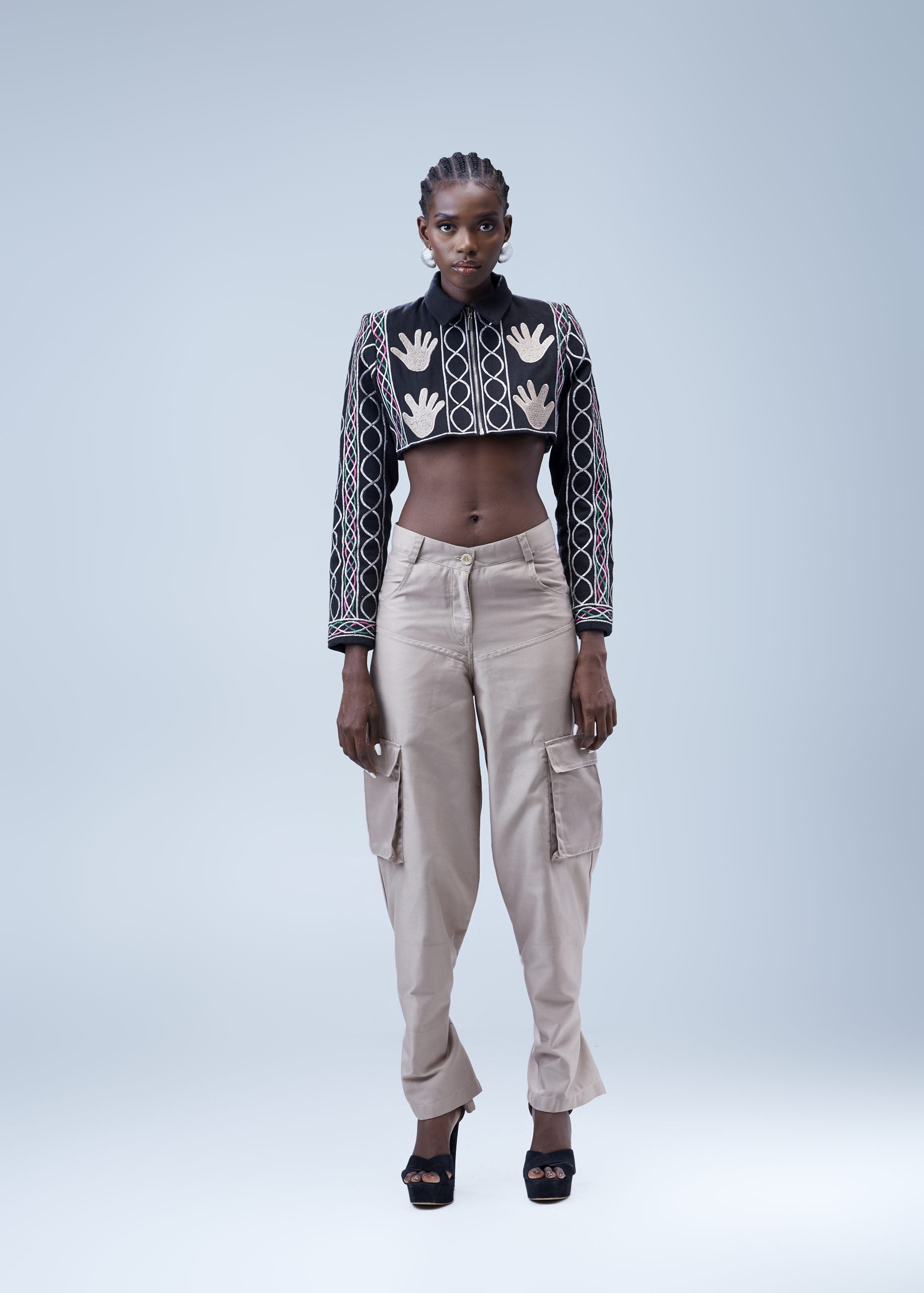Atto Tetteh E’n’i Fugu Crop Jacket
