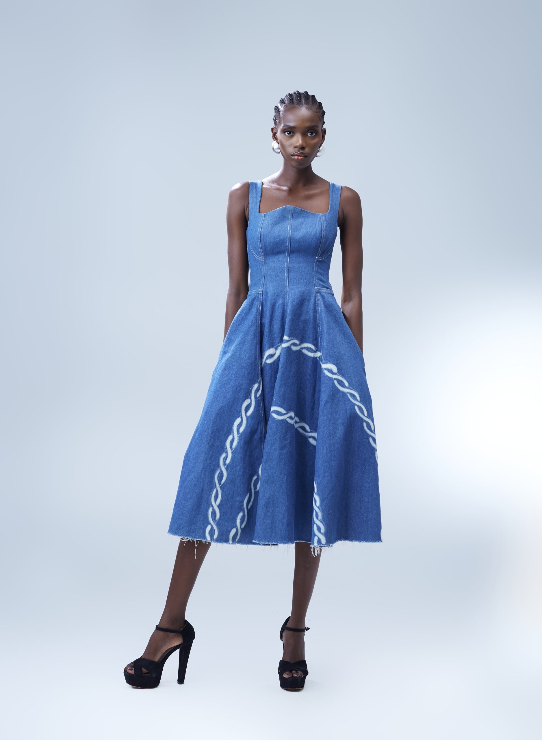 Atto Tetteh Nkonson Denim Dress