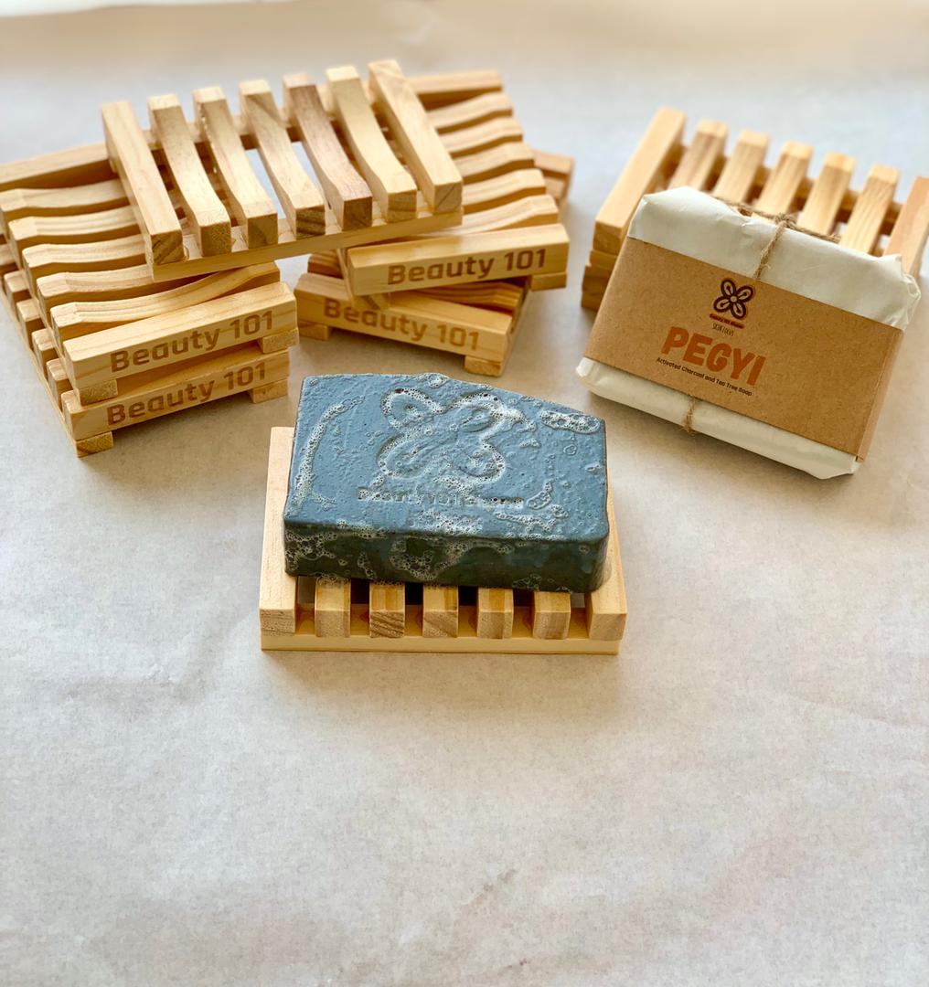 Bamboo Draining Soap Dish