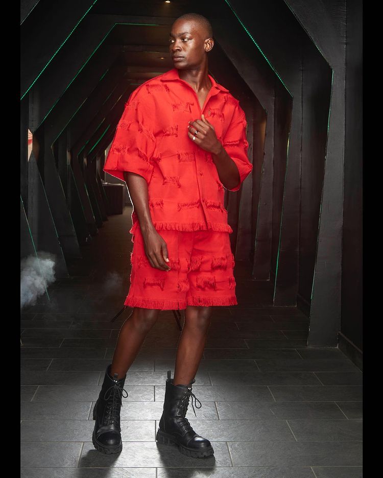 BOYEDOE Busumuru II Shirt & Shorts - Red