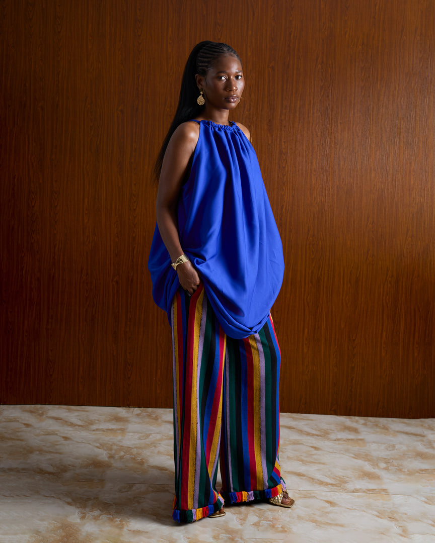 KAYADUA Deliy High Waisted Kente Pants