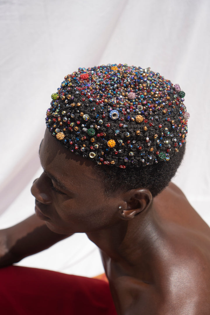 KAYADUA Star of My Village Beaded Hat