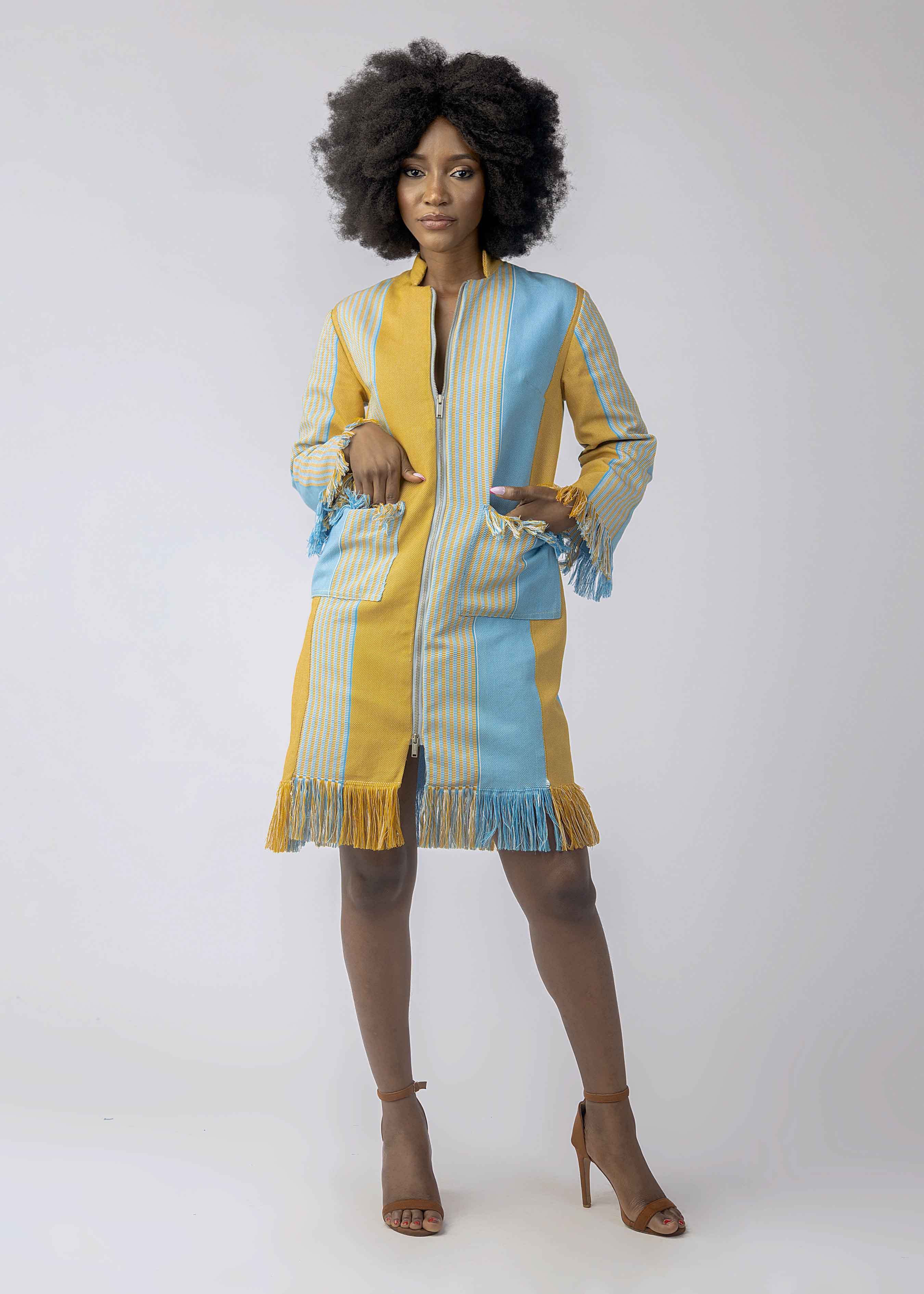 Opemsuo Tassel Detailed Smock Dress - Multicolour