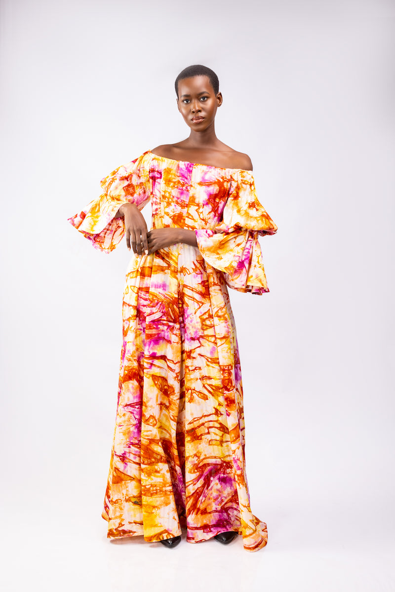 ATTO TETTEH Seimah Palazzo Jumpsuit - Multicolor