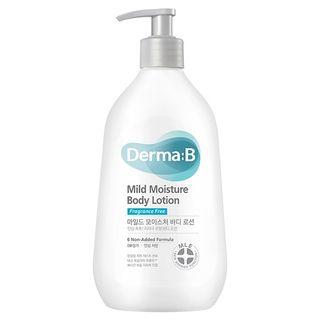 DERMA B Mild Moisture Body Lotion (400ml)