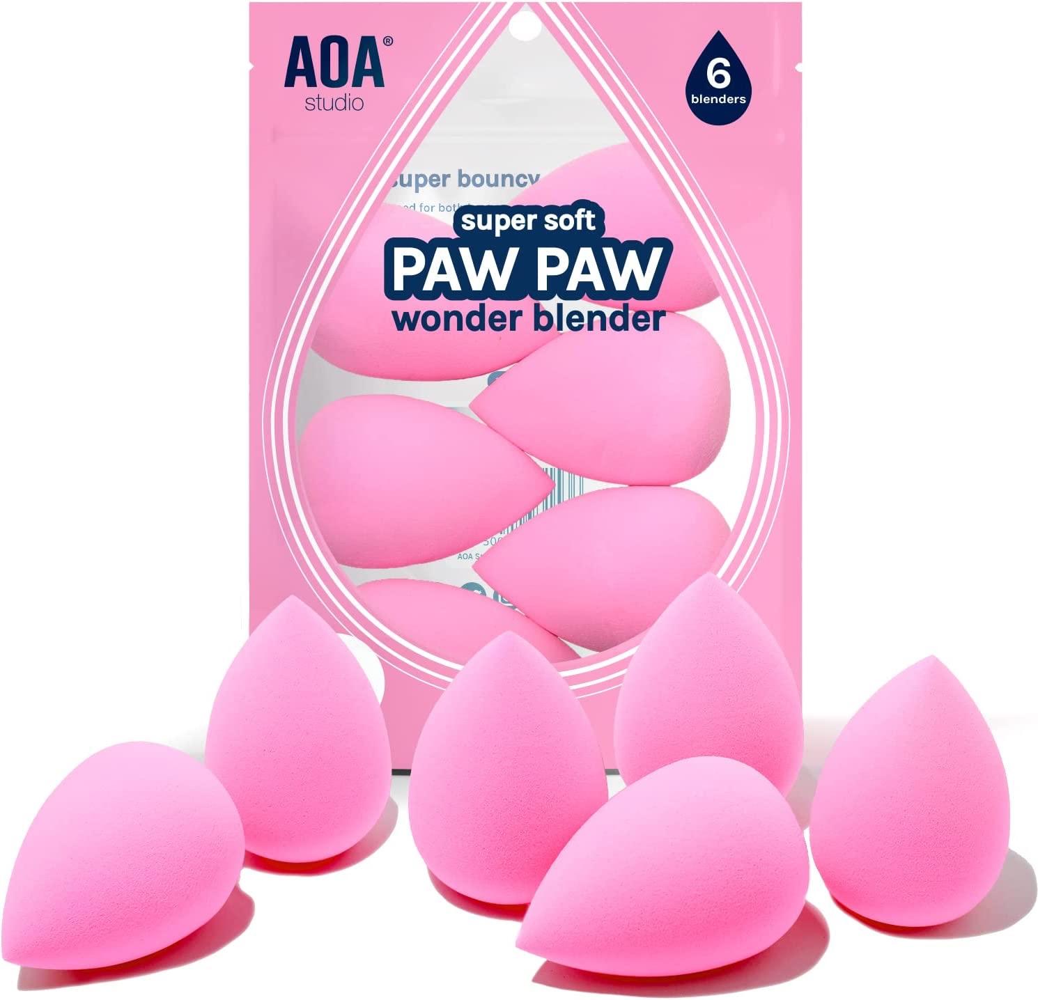 AOA Studio Super Soft Paw Paw Wonder Blender Set (6 Blenders)