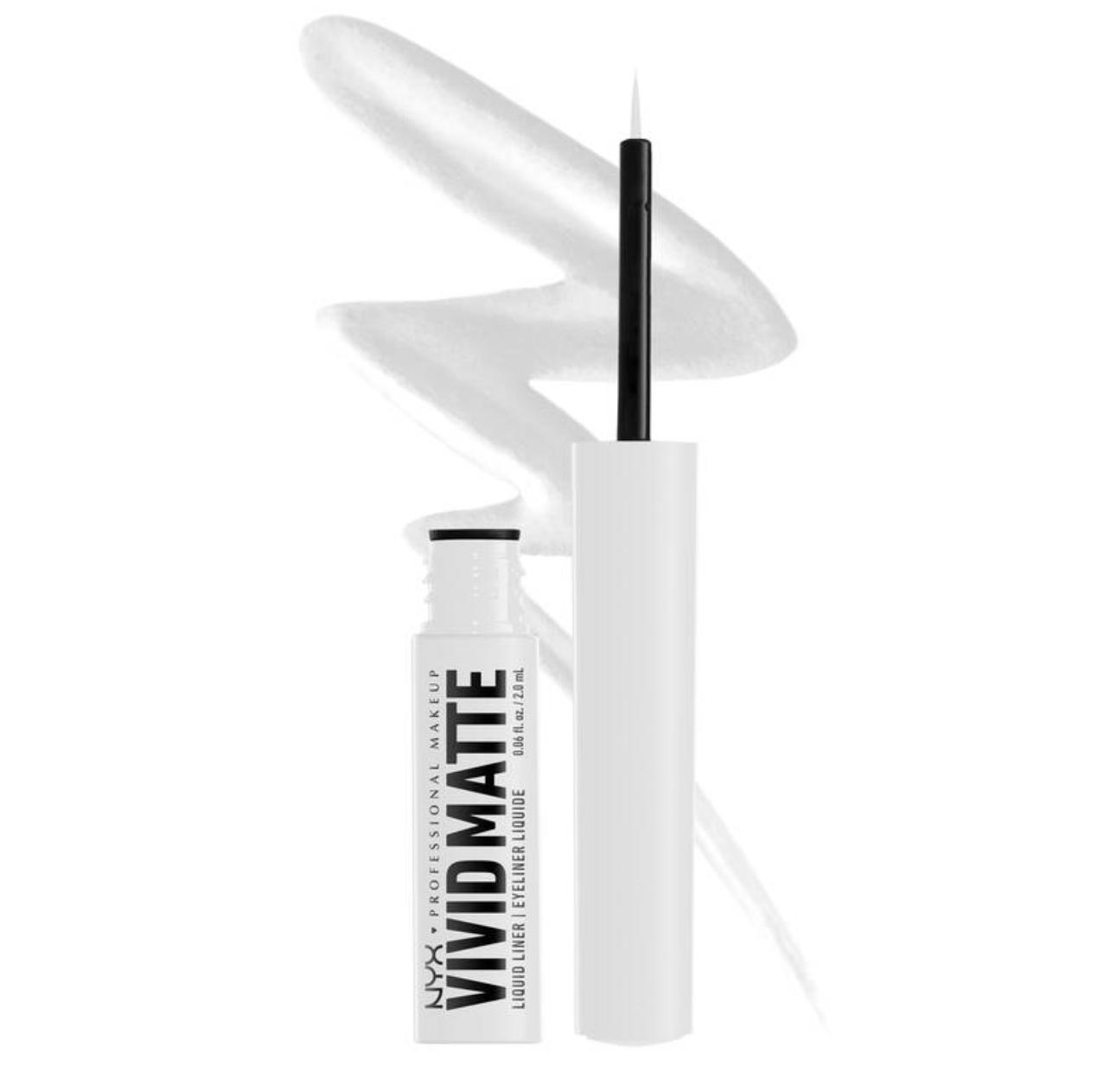 NYX Vivid Matte Liquid Eyeliner WHITE (2ml)