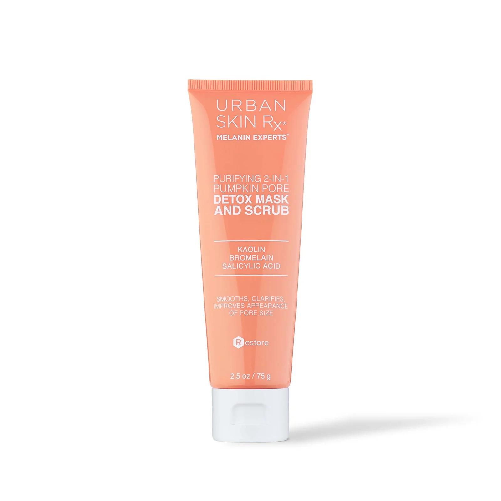 URBAN SKIN RX Purifying 2 In 1 Pumpkin Pore Detox Mask And Scrub (75 ml)
