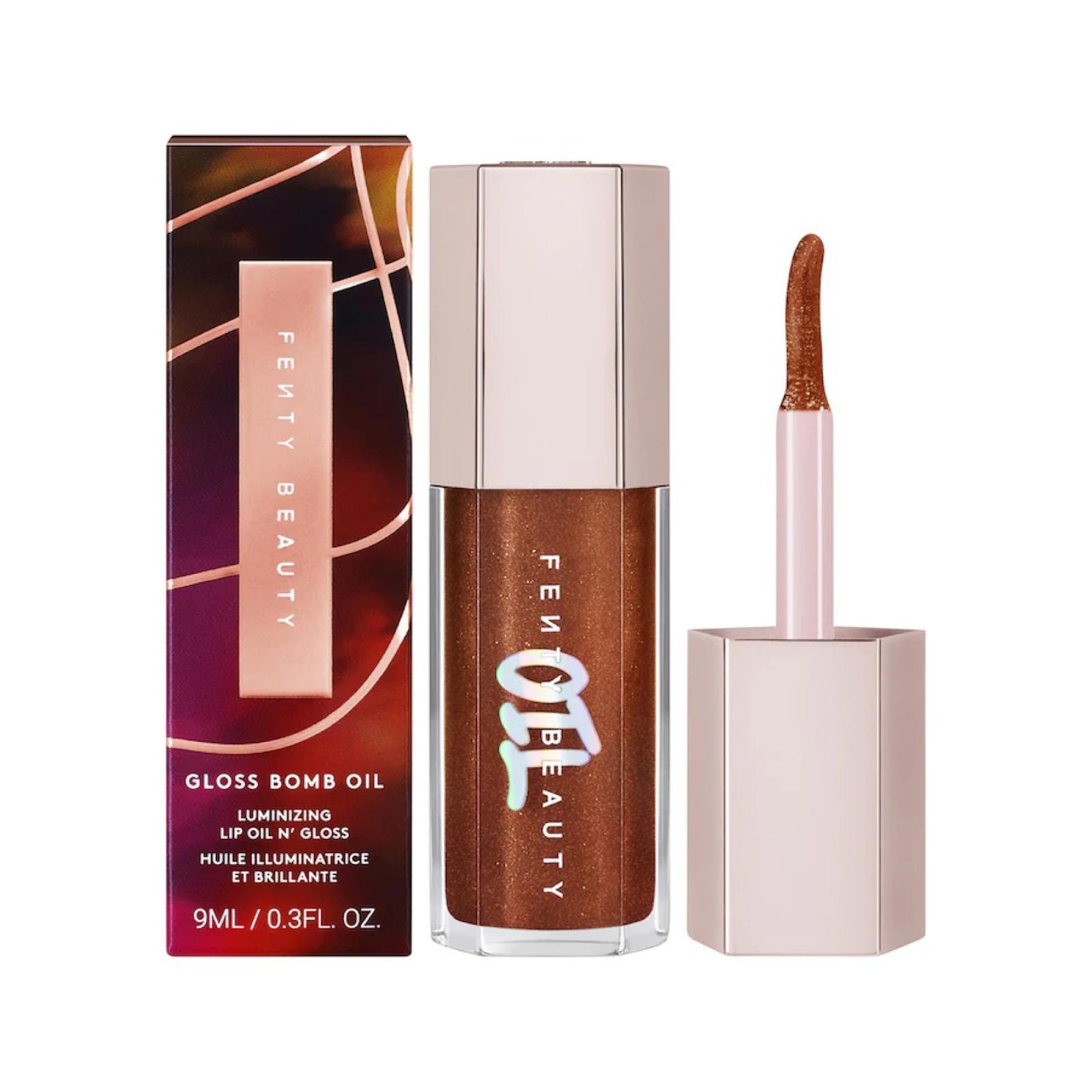 FENTY BEAUTY Gloss Bomb Oil – COPPA COOKIE (9ml)