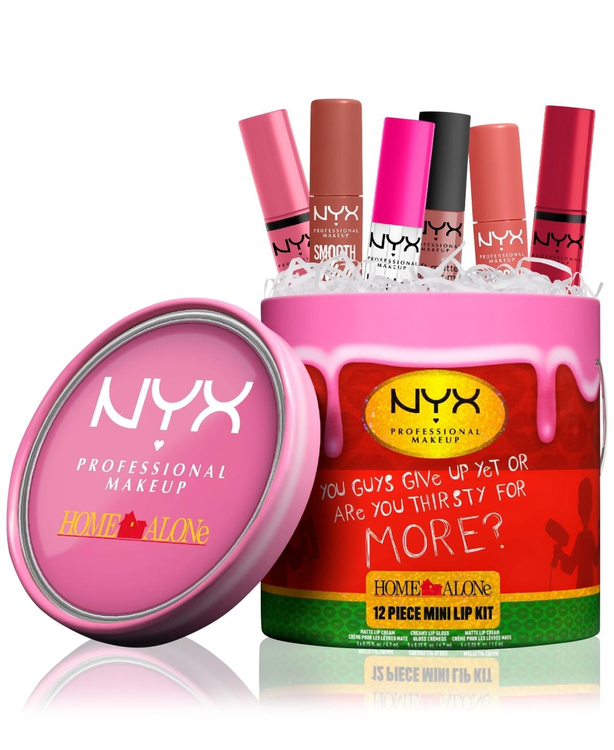 NYX Home Alone 12 Piece Mini Lip Kit