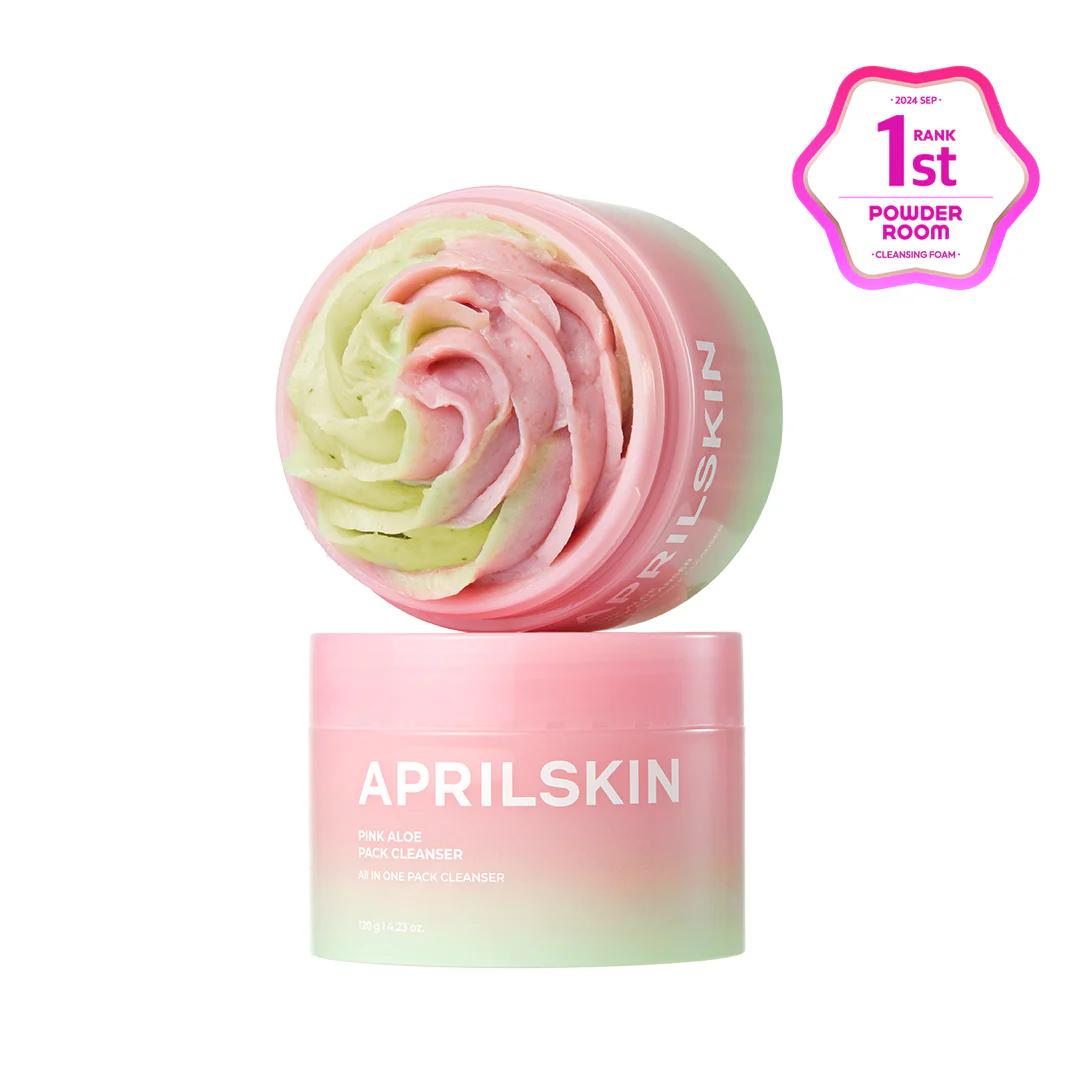 APRILSKIN Pink Aloe Pack Cleanser (120g)