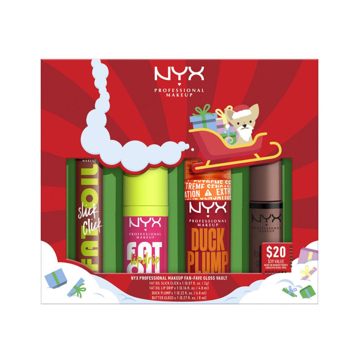 NYX Makeup Fan-Fave Gloss Vault