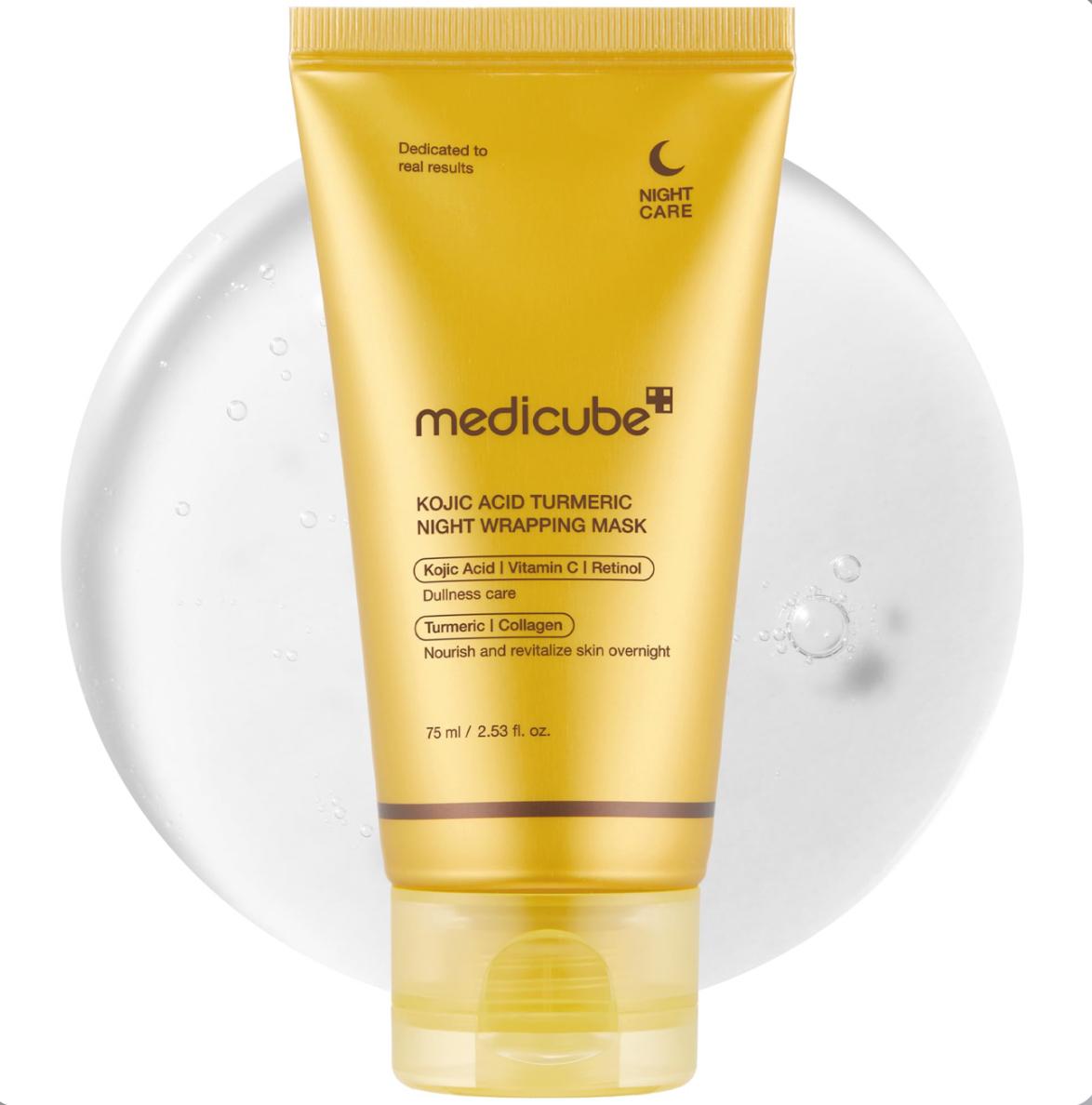 MEDICUBE Kojic Acid Turmeric Night Wrapping Mask (75ml)