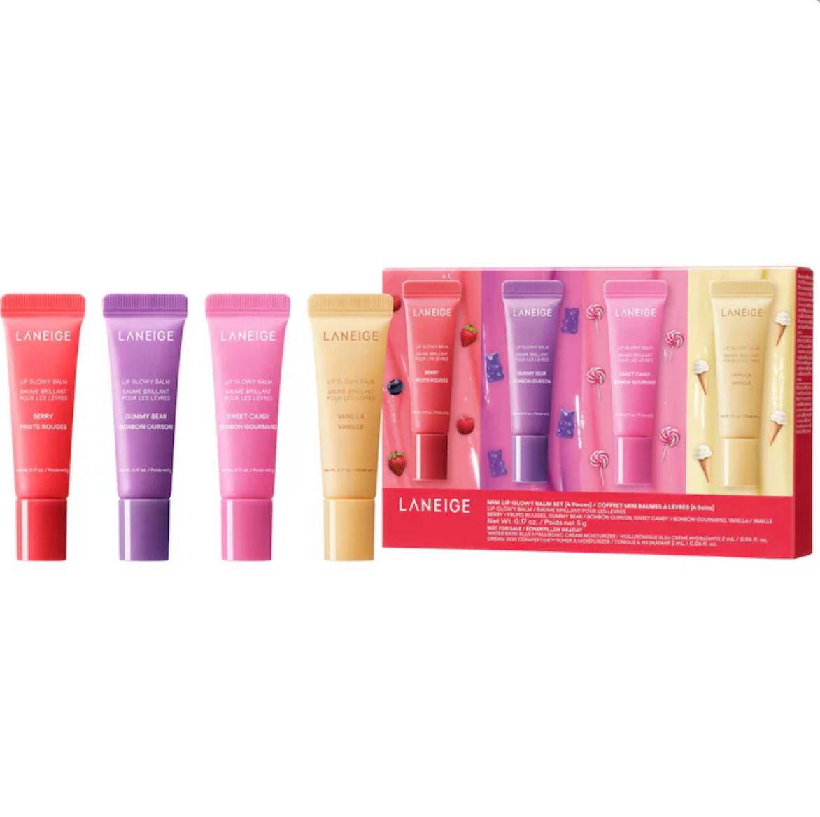 LANEIGE Mini Lip Glowy Balm Set