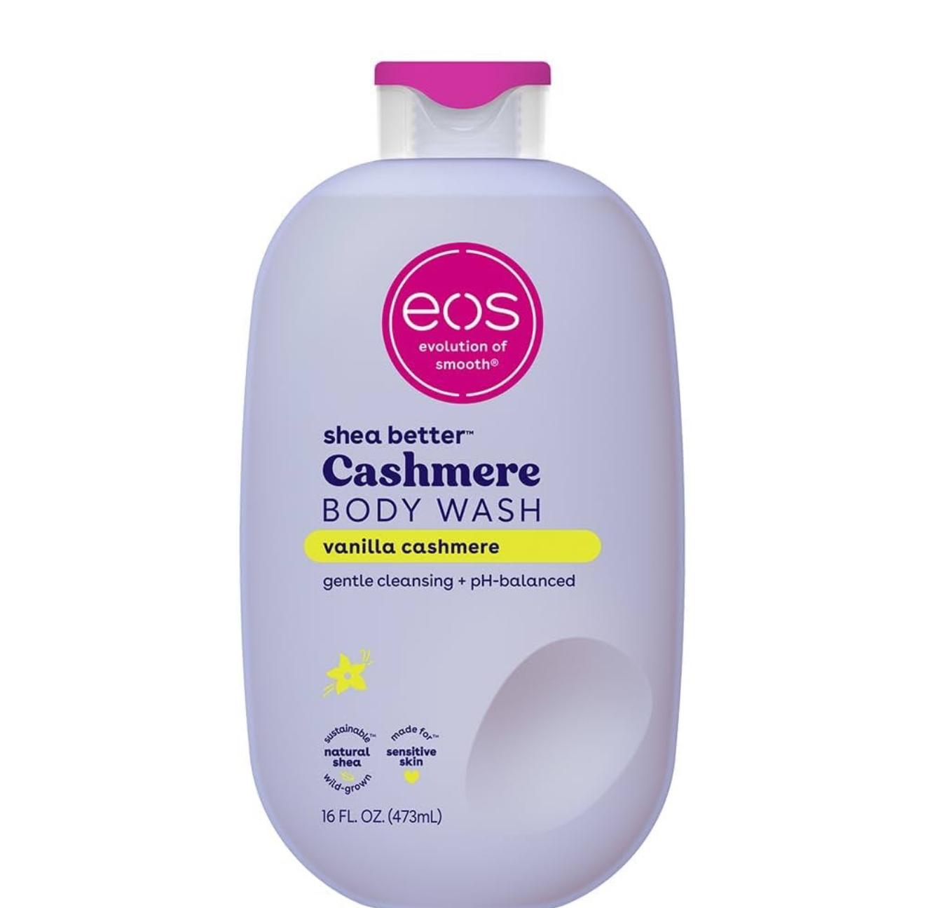 EOS Shea Better Cashmere Body Wash – VANILLA CASHMERE (16 fl. oz.)