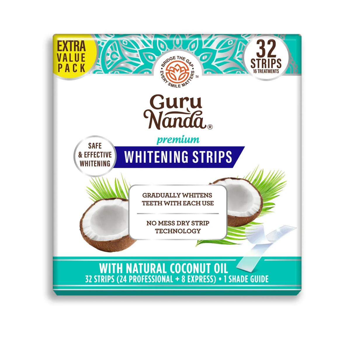 GURUNANDA WHITENING STRIPS (14 STRIPS)