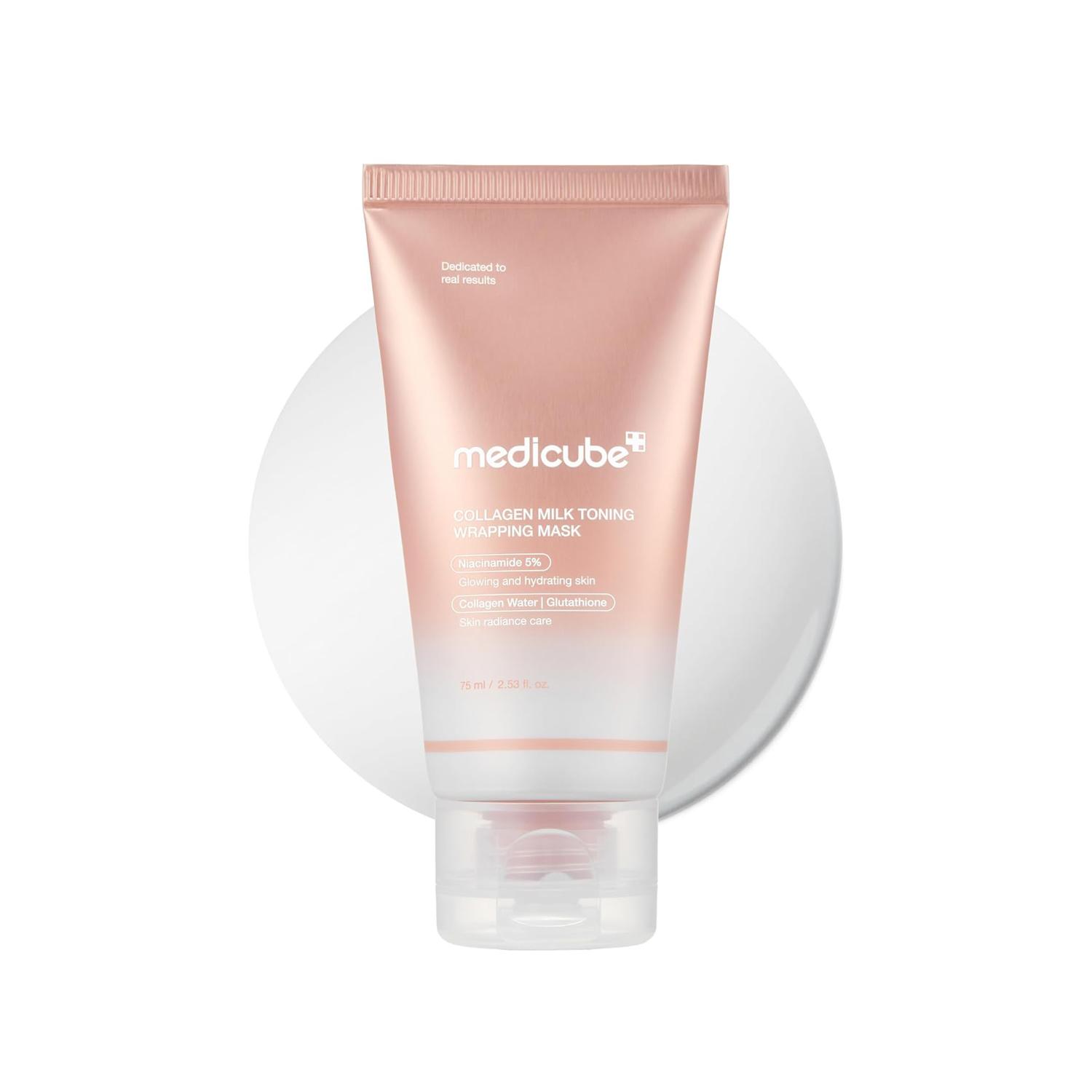 MEDICUBE Collagen Milk Toning Wrapping Mask (75ml)