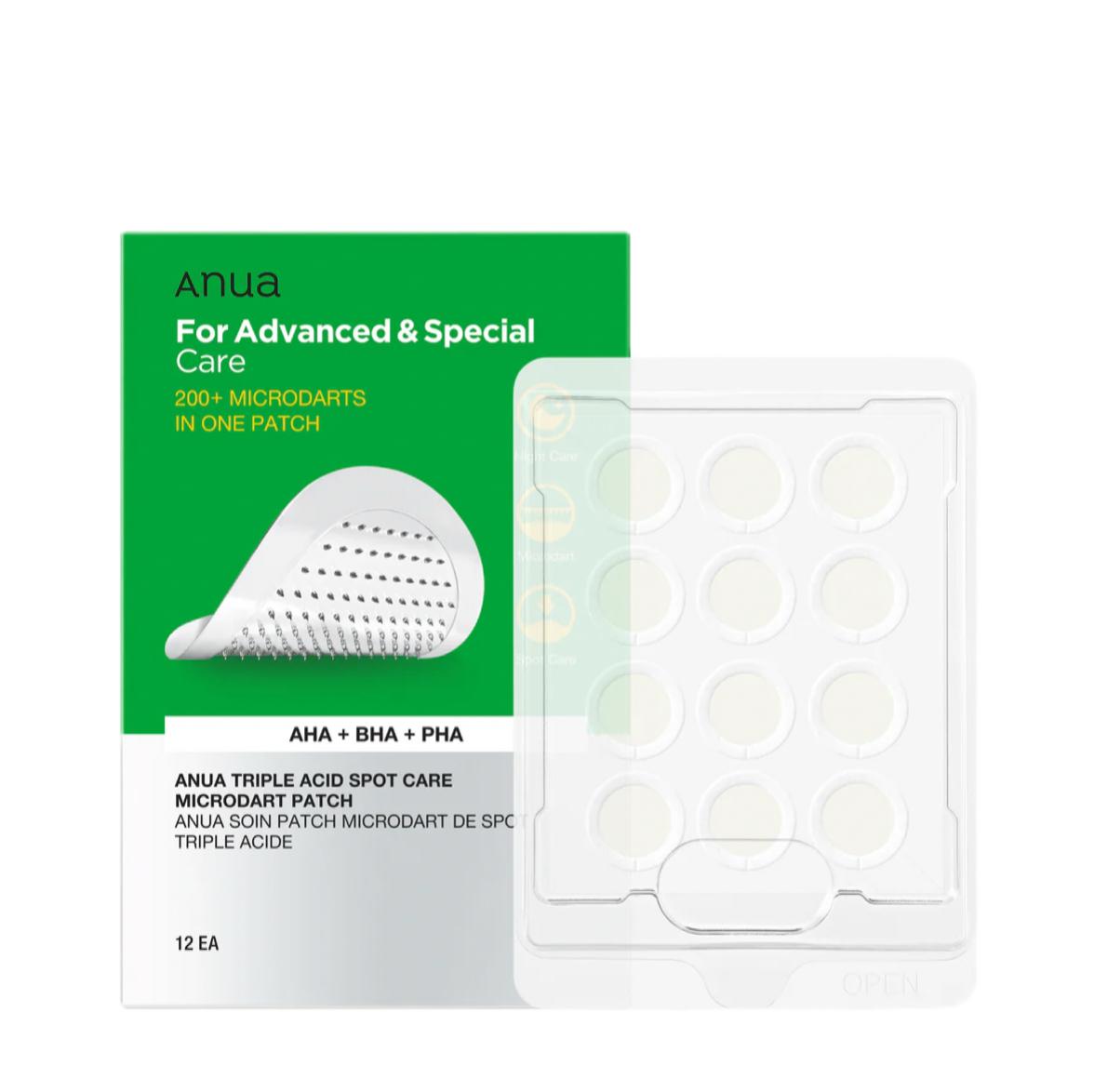 ANUA Triple Acid Spot Care Microdart Patch (12 patches)