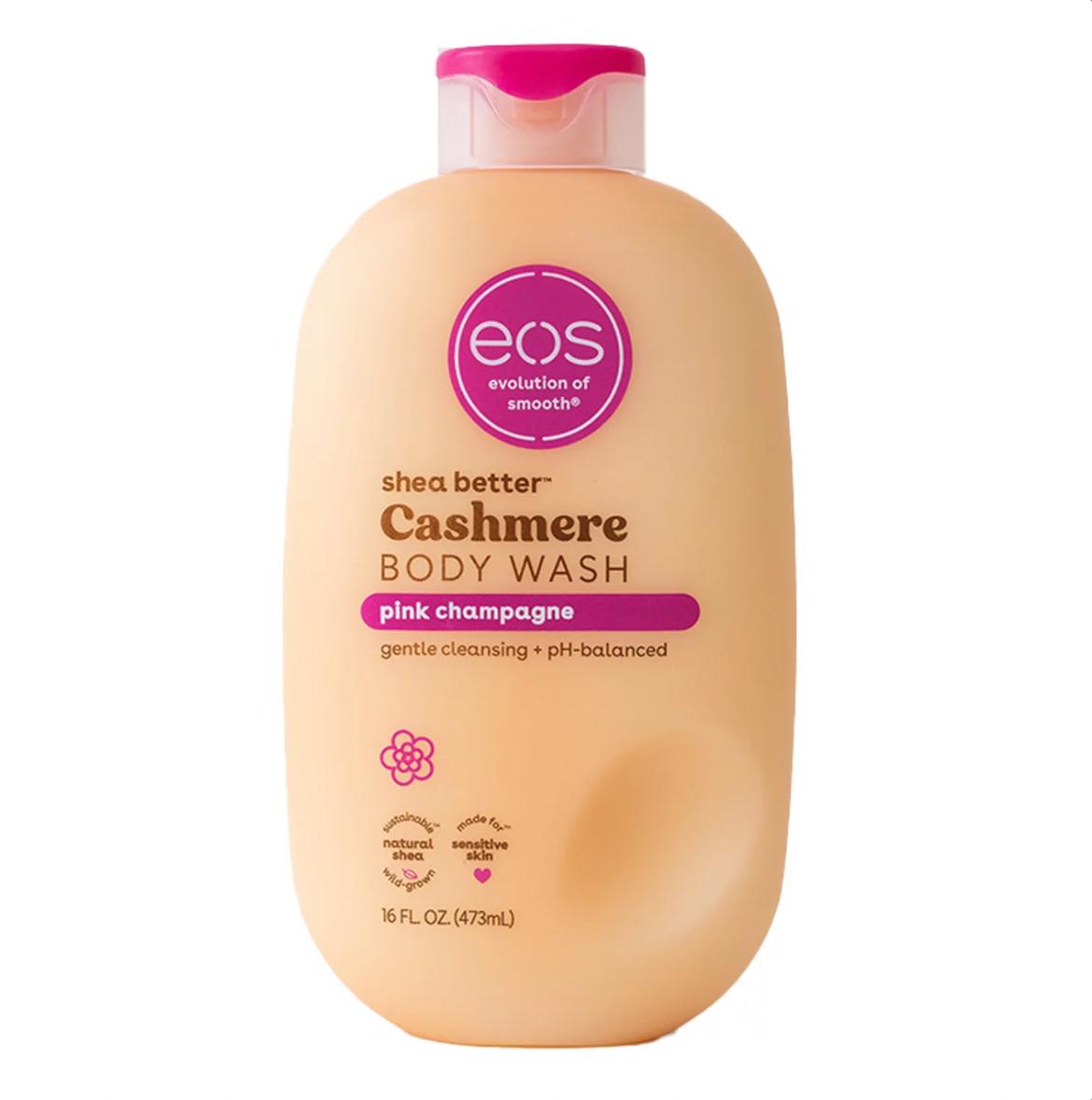 EOS Shea Better Cashmere Body Wash – PINK CHAMPAGNE (16 fl. oz.)