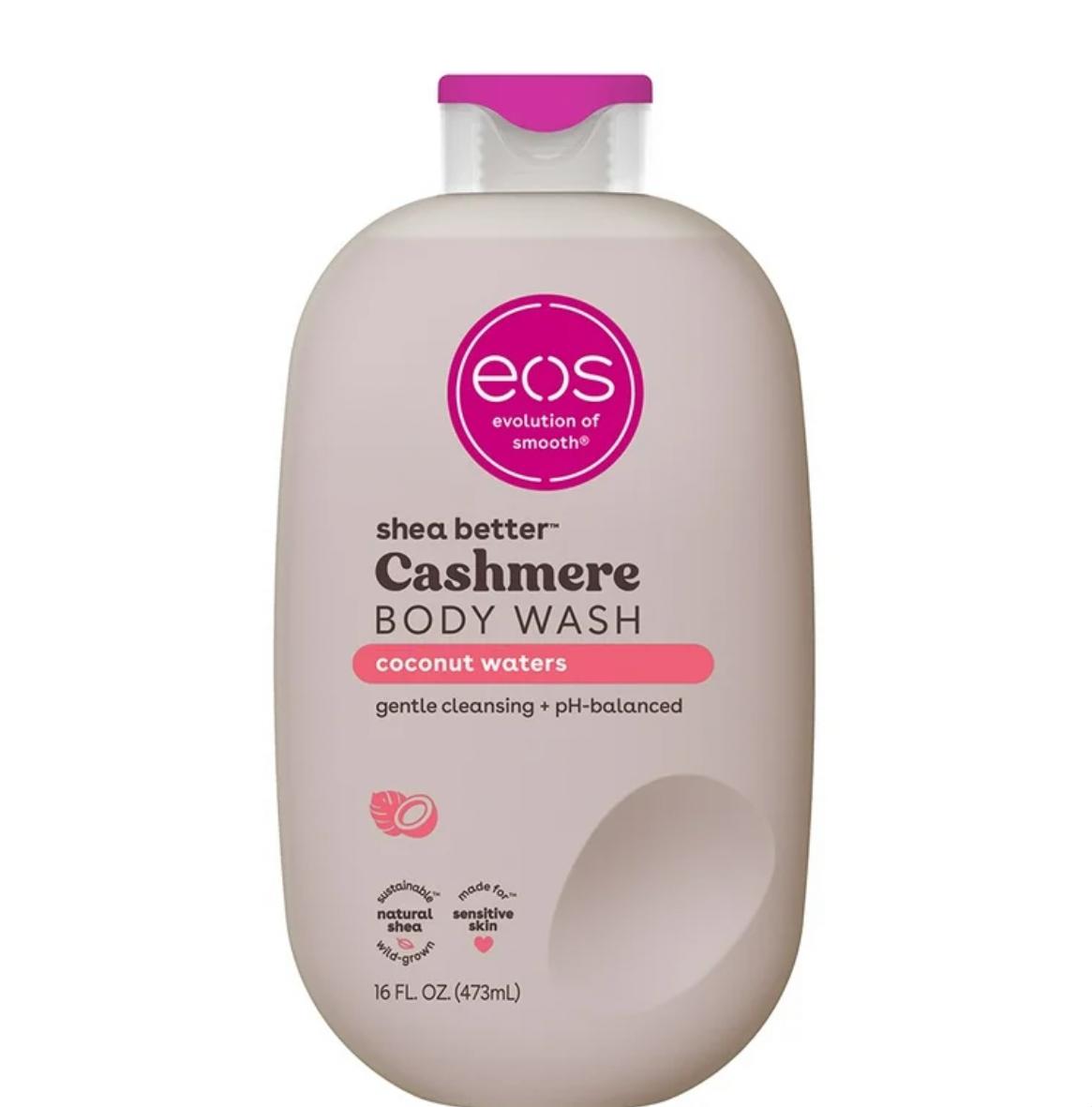 EOS Shea Better Cashmere Body Wash – COCONUT WATERS (16 fl. oz.)