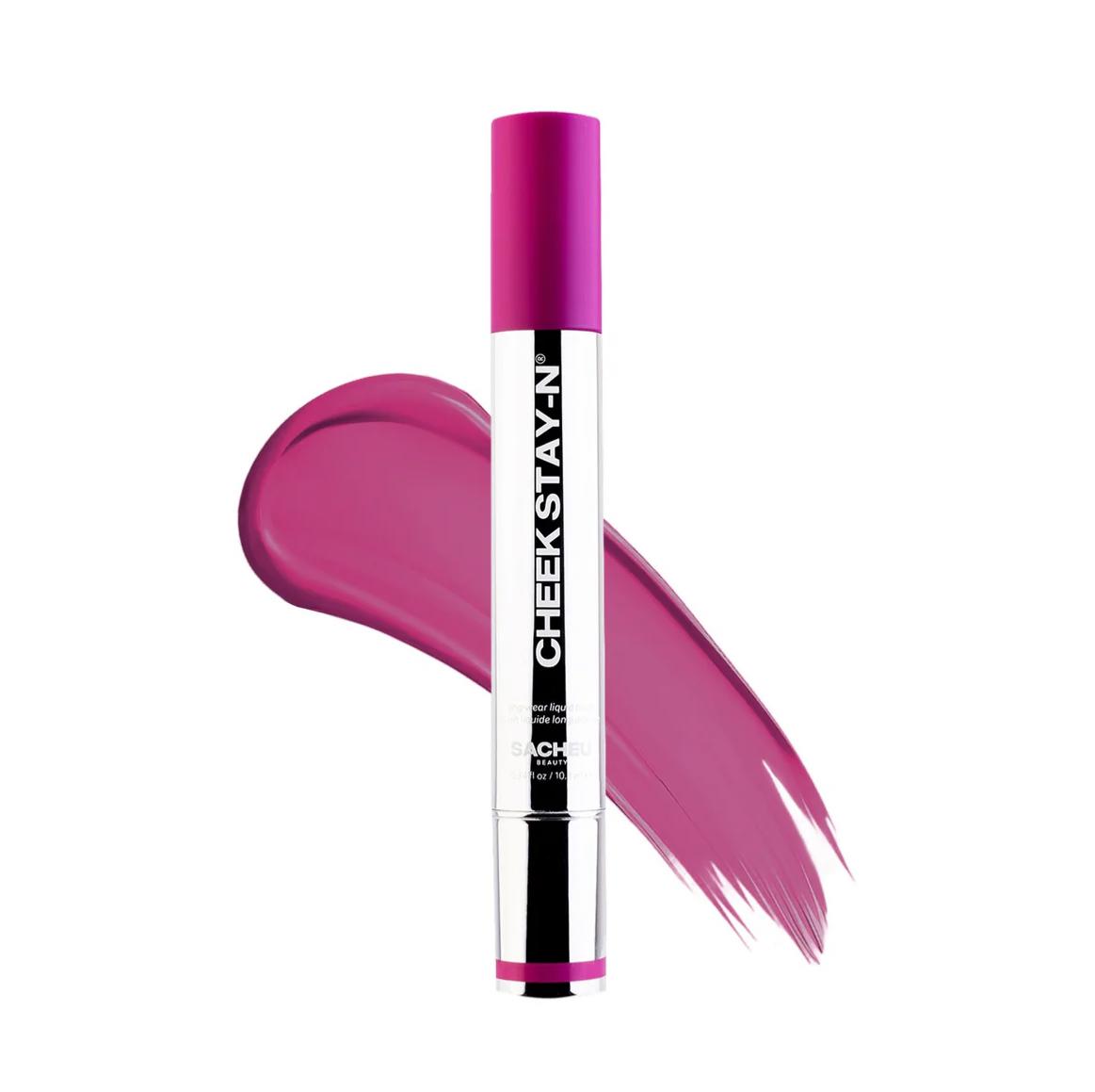SACHEU CHEEK STAY-N All Day Liquid Blush – I’M BOLD – PINK BERRY (10ml)
