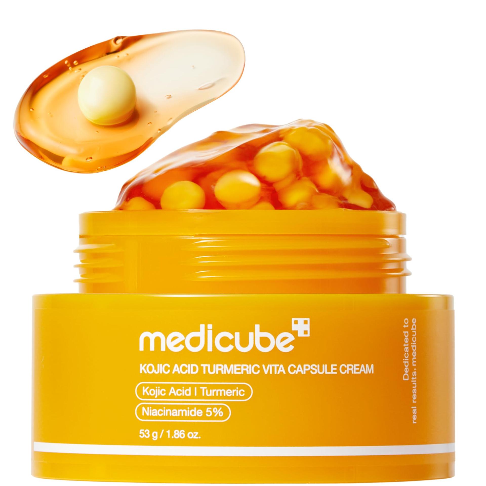 MEDICUBE Kojic Acid Turmeric Vita Capsule Cream (53g)