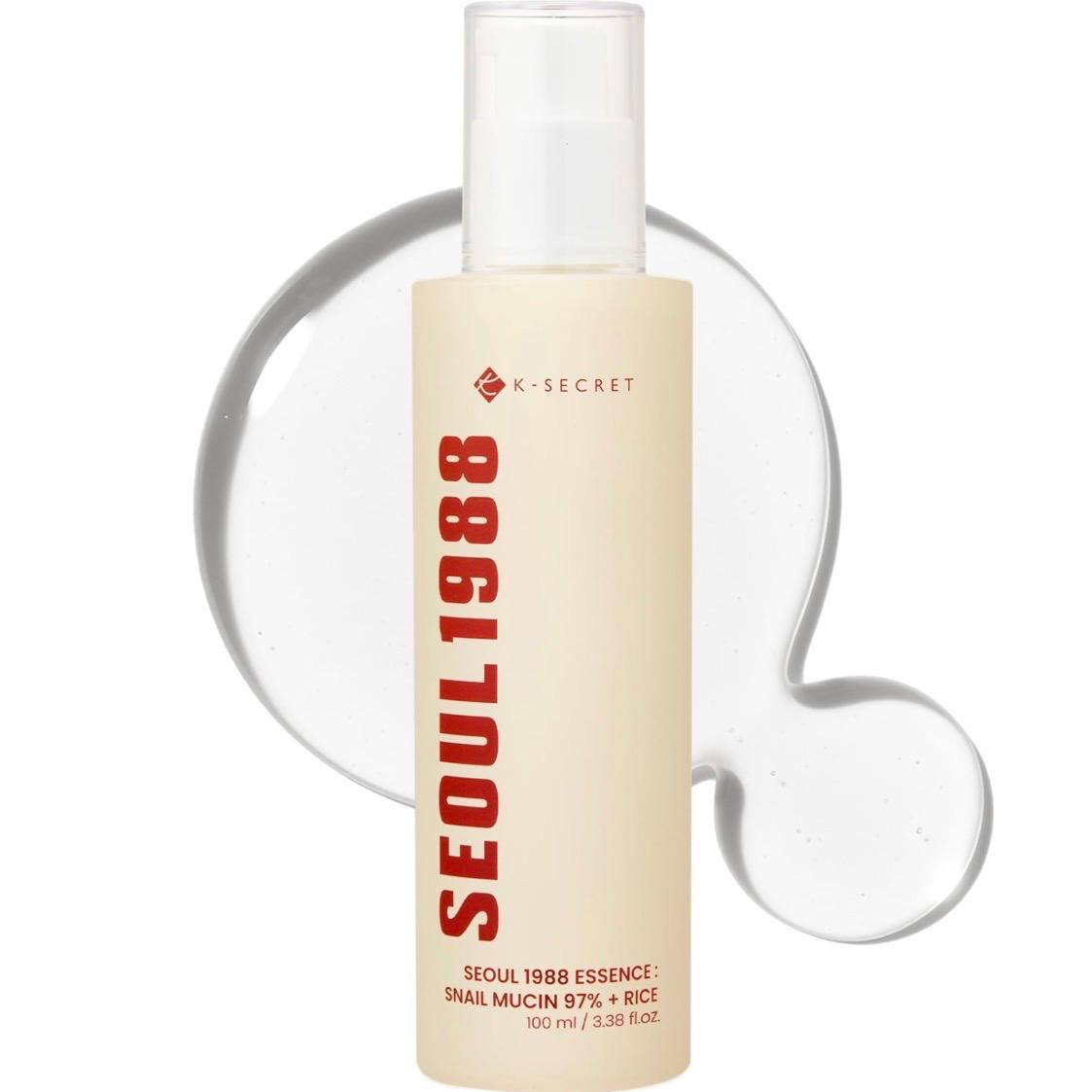 K-SECRET Seoul 1988 Essence : Snail Mucin 97% + Rice (100ml)