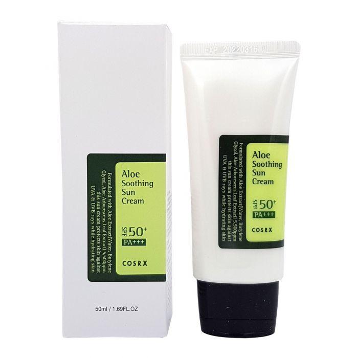 COSRX Aloe Soothing Sun Cream SPF 50+ Pa+++ (1.69 fl. oz.)
