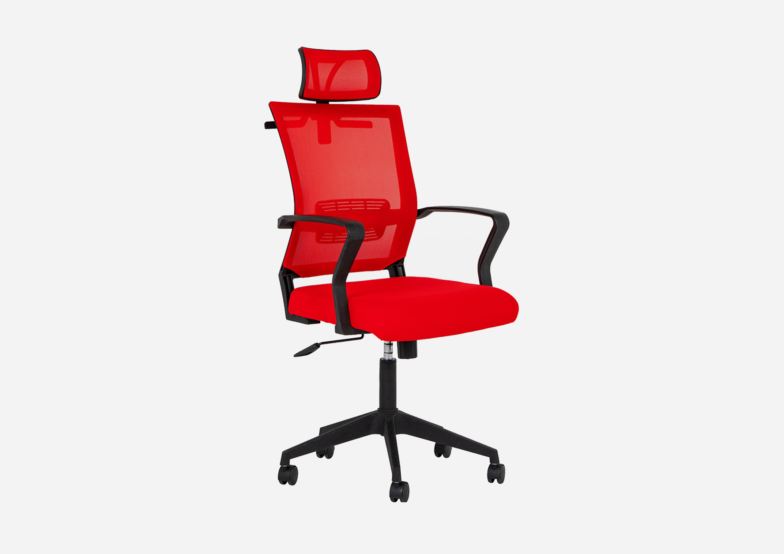 VIEW RED PRESIDENT CHAIR