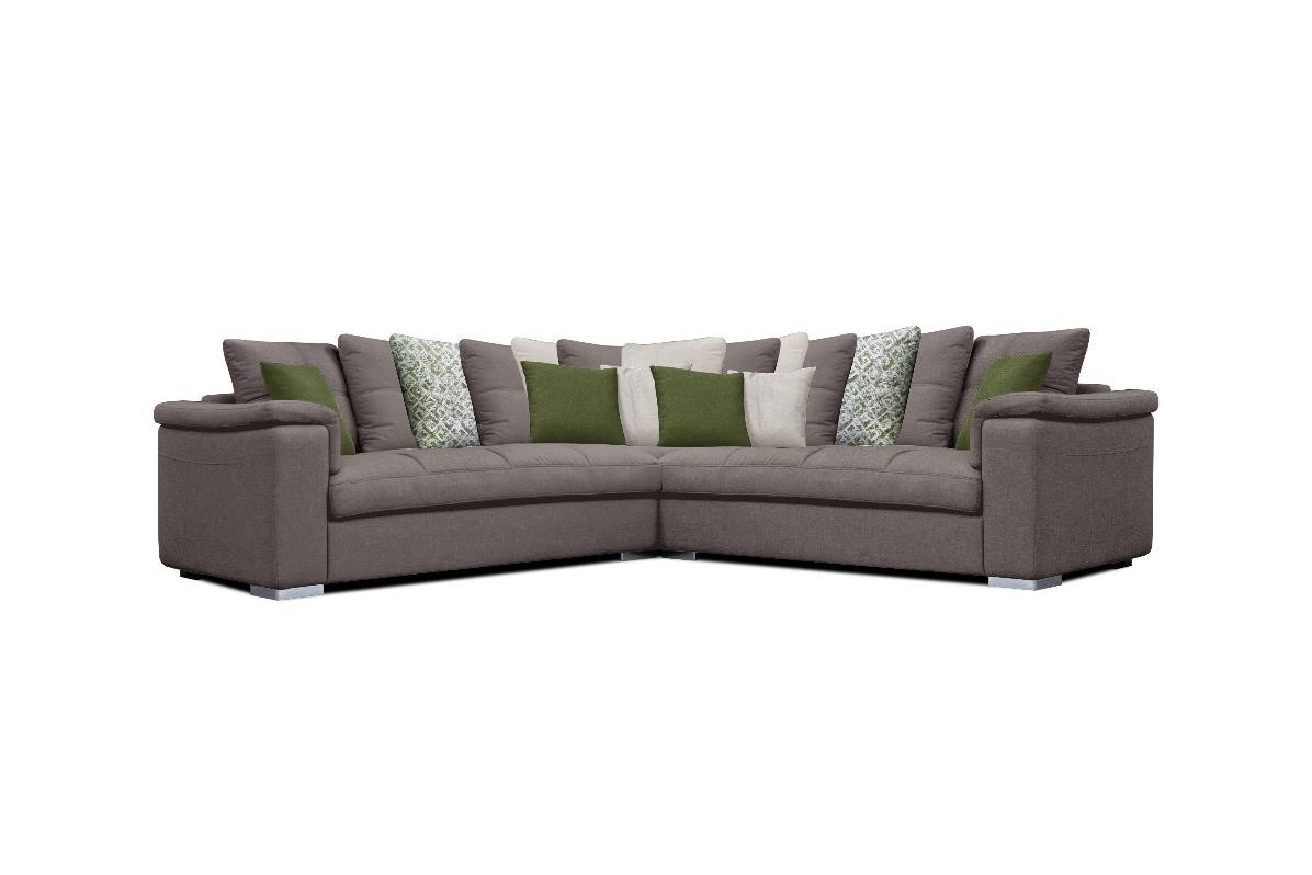 NEW MILOS RIGHT CORNER SOFA BROWN