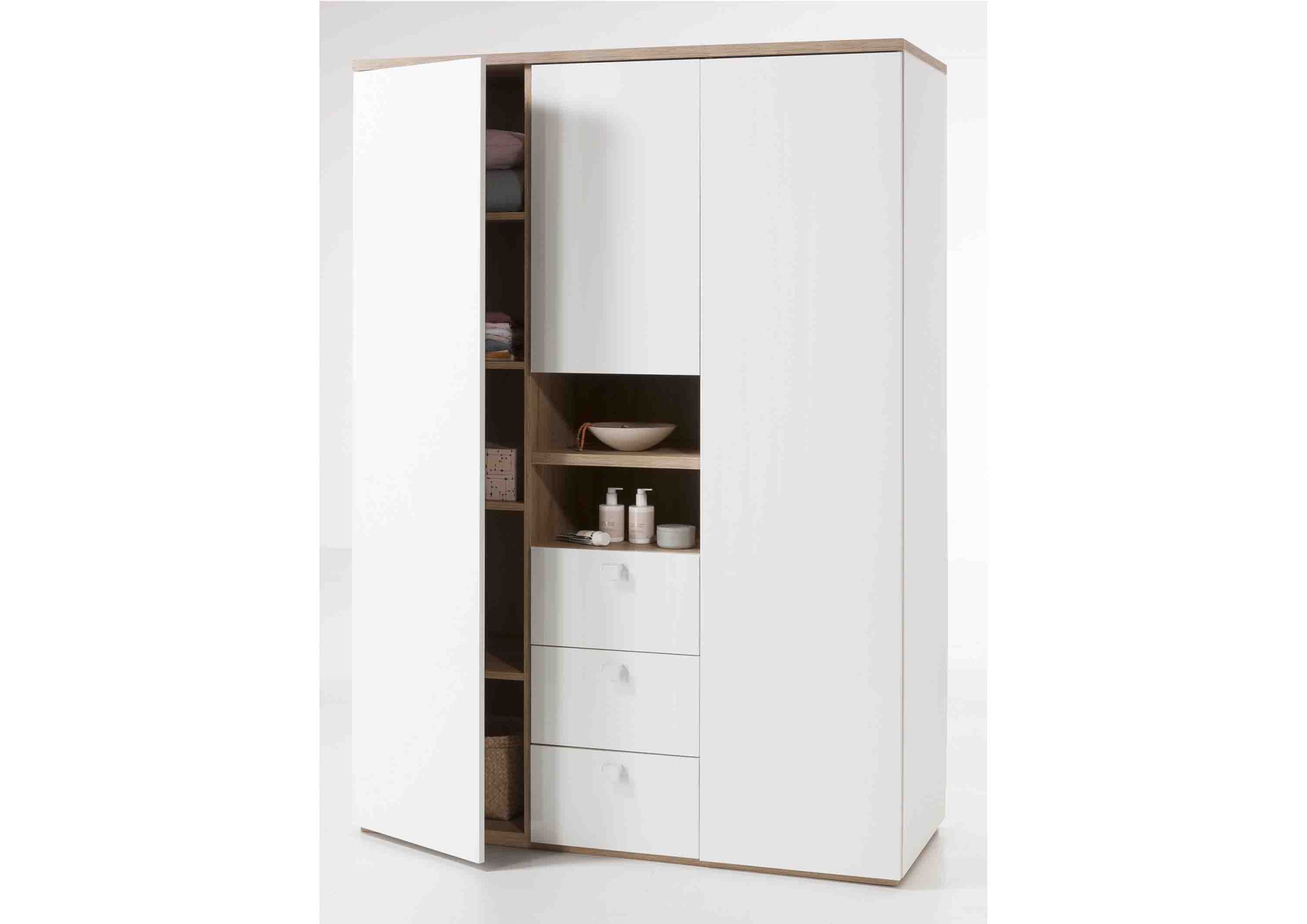 GLOBO OAKWHITE CHILD WARDROBE