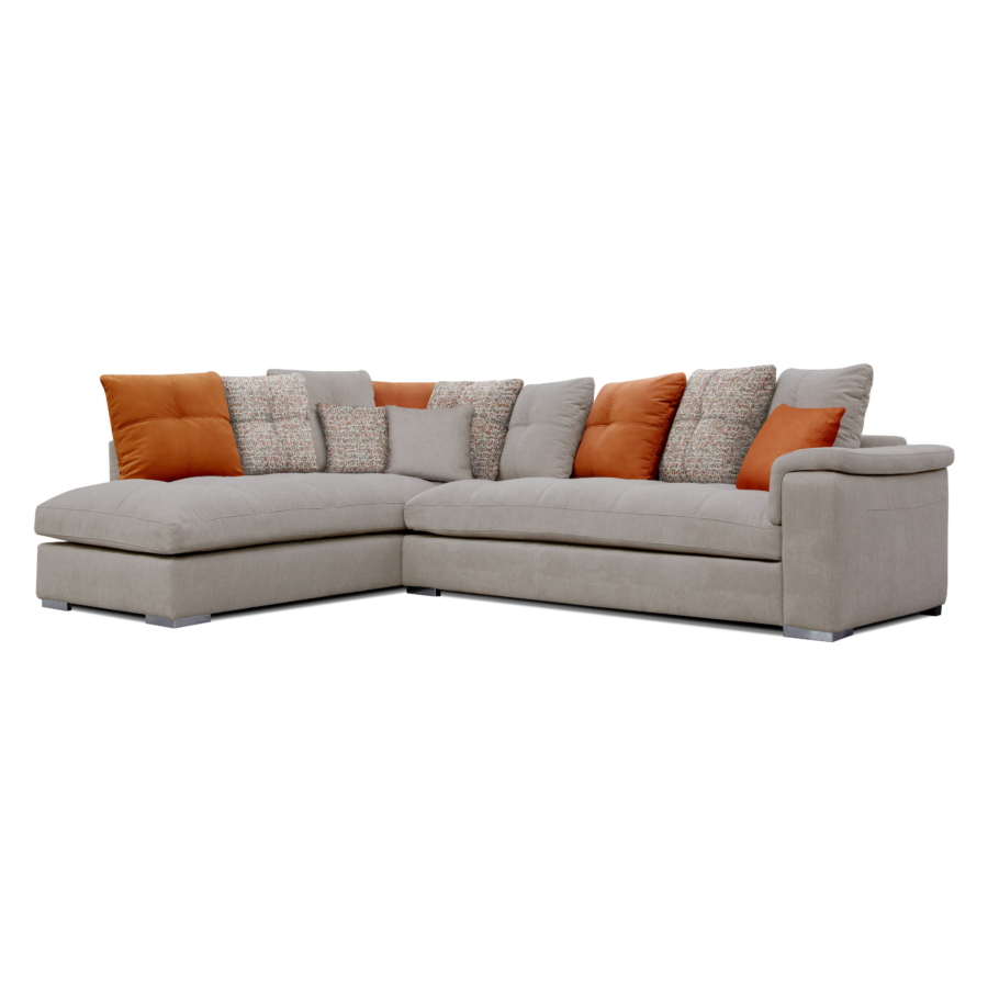 EVANS LEFT CORNER SOFA BEIGE