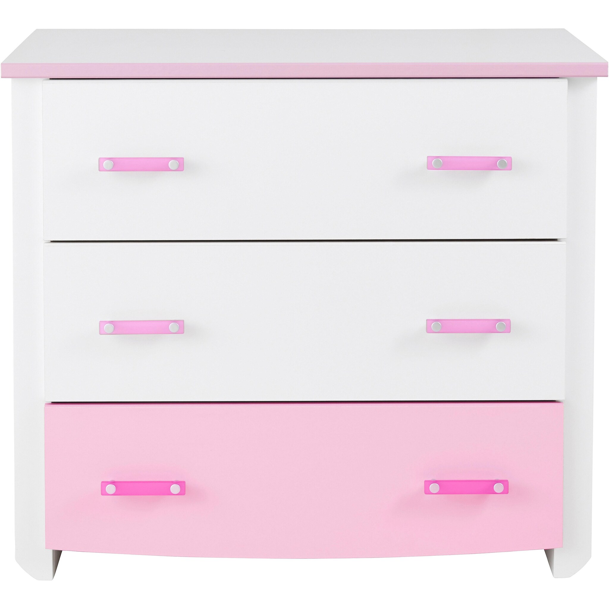 BEAUTIFUL WHITEPINK CHILD DRESSER