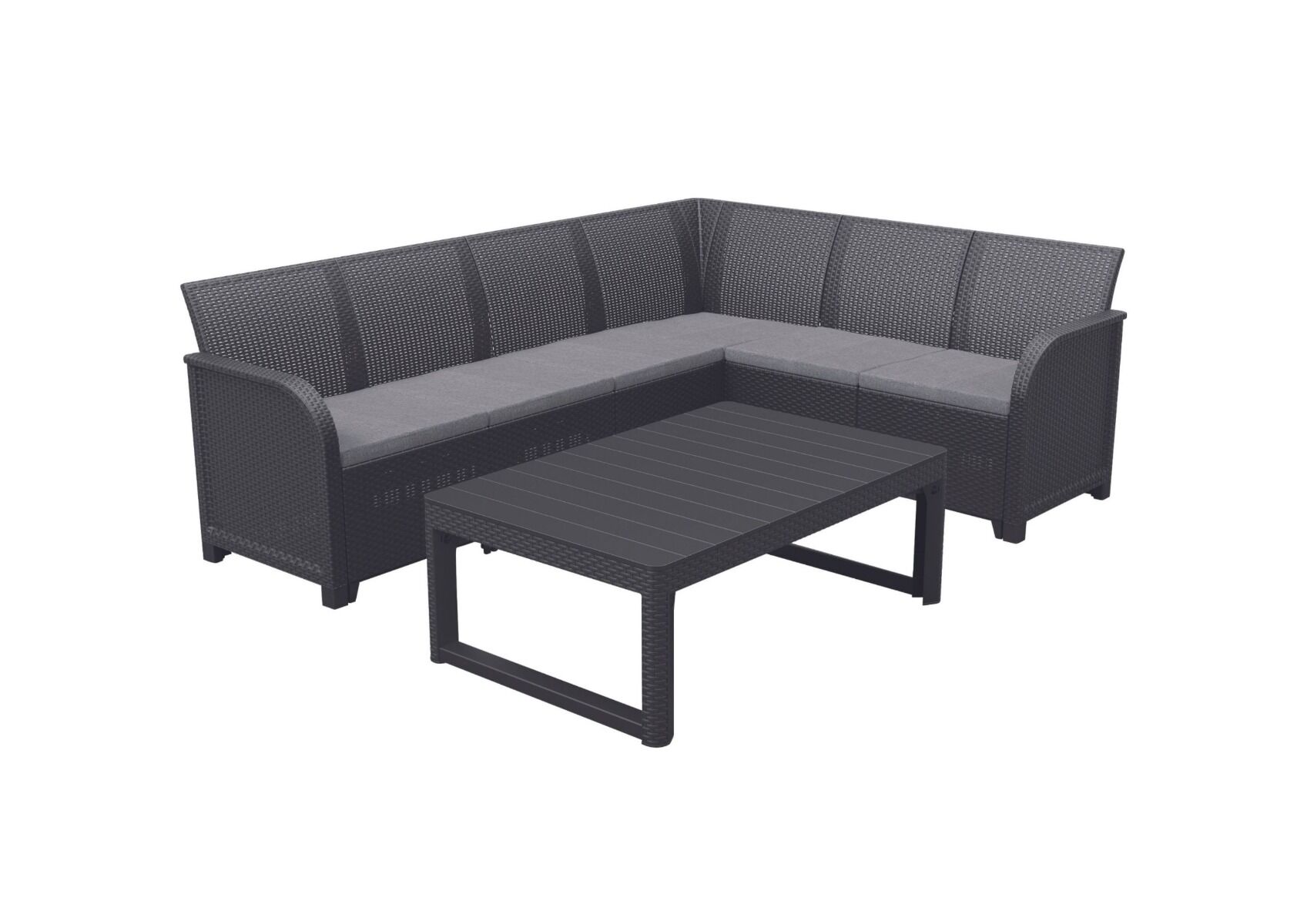 ROSALIE GARDEN LOUNGE PACK GRAPHITE