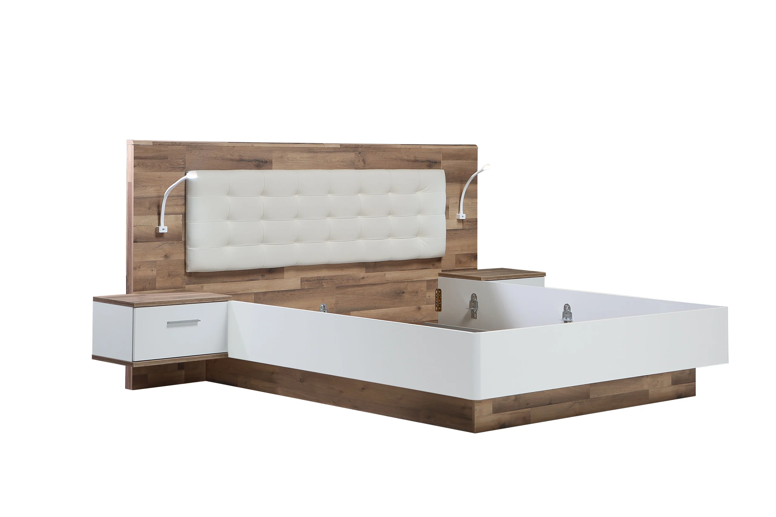 MODERN WAY PACK BED (Bed +2 night stands)
