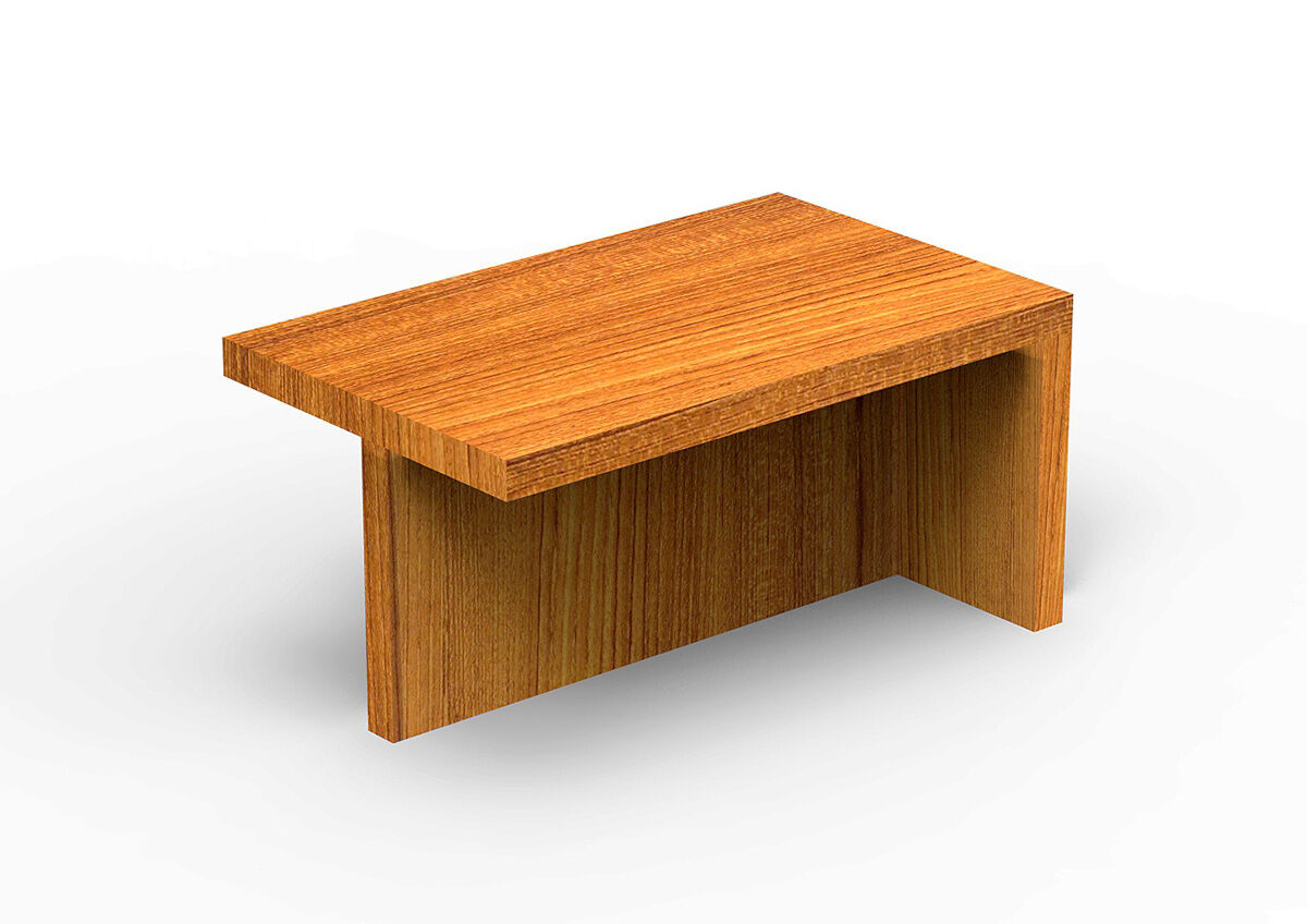 APEX OAK GREY COFFEE TABLE
